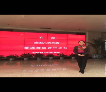 中央人民廣播電臺(tái)專訪全國人大代表雷通霞