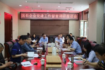 國有企業(yè)黨建工作第三督查調研組來甘肅演藝集團督查調研工作